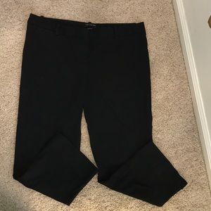Black Crop Dress pants